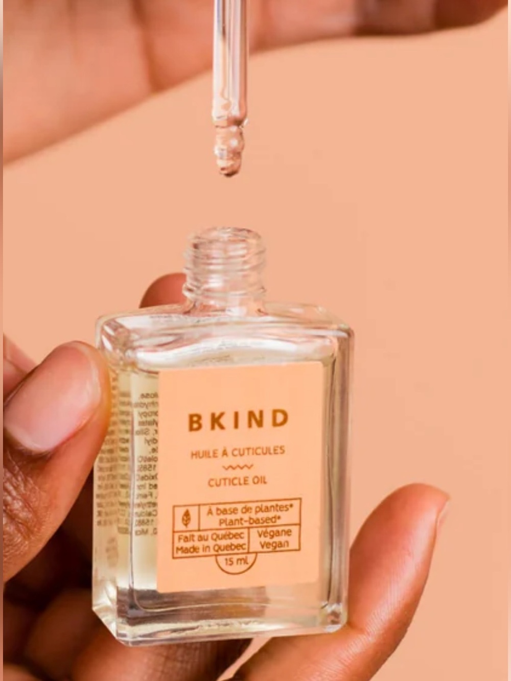 BKIND Cuticle Oil with vitamin E and squalane